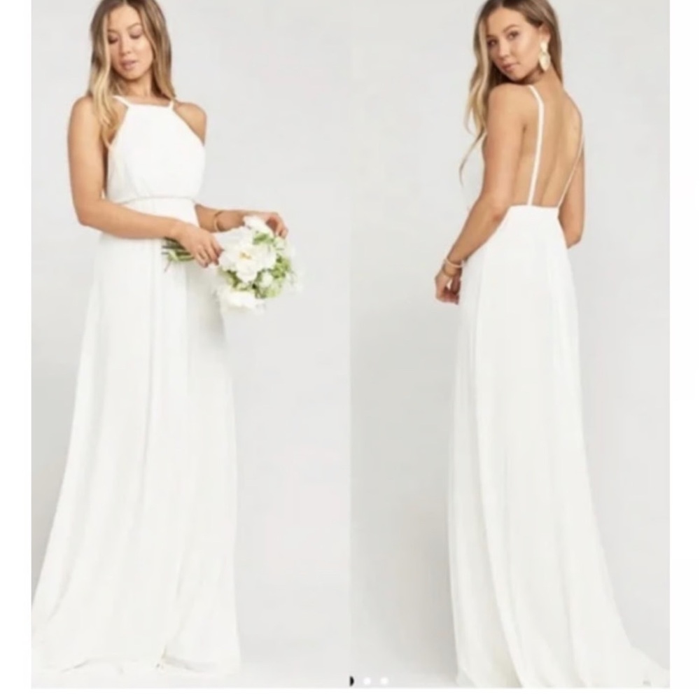 Women’s Show Me Your MuMu Ivory Maxi Dress Size XS